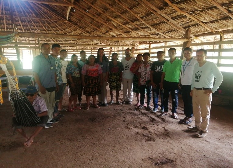 Inicio relacionamiento con comundades indigenas arquia choco