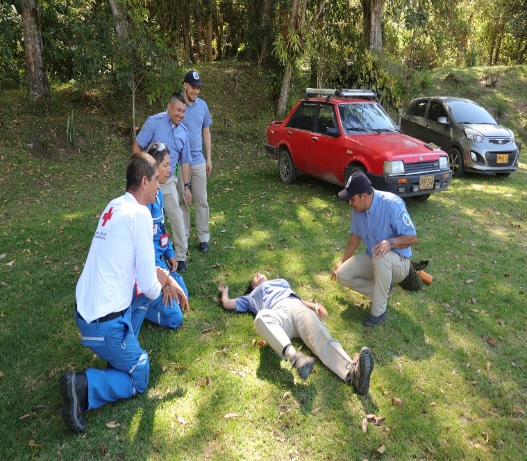 Inicio capacitacion primeros auxilios